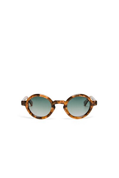 Okkia Club Alicudi Green Lens Polarized Sunglasses Classic Havana