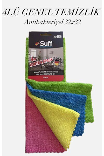 Suff 4LÜ GENEL TEMİZLİK BEZİ 32x32