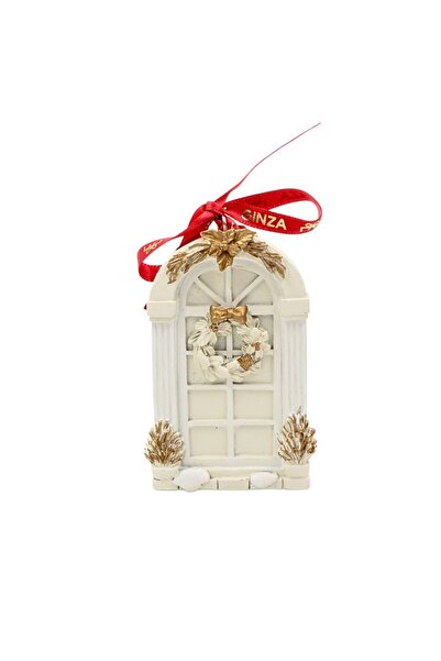 Ginza Decorațiune, Regatul de Crăciun, Regal, model de fereastră albă cu ghir...