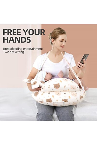 DOFEN Nursing Pillow Breastfeeding Pillow, Baby Feeding Pillow Ergonomic Supp...