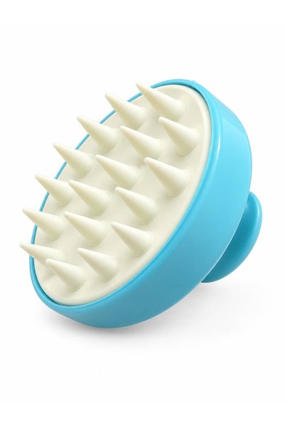 Generic Brand Shower Massage Comb Soft Silicone Hair Washing & Hair Massage Comb green