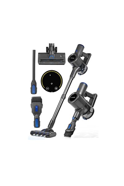 MalTec Aspirator vertical fără fir 3-în-1 Turbocyclone Pro3000, 400 W, 113797
