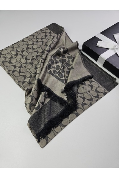 tomrisboutique Shawl Soft Cashmere Silk 4 Seasons Double Sided C Pattern 70 X...