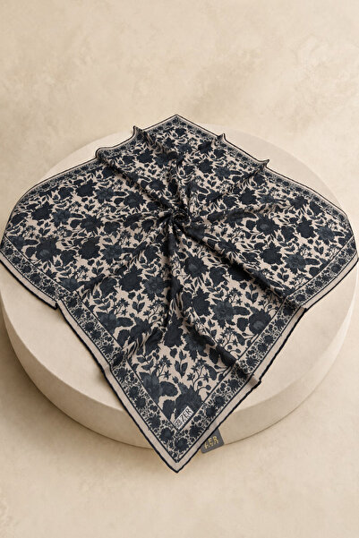 İlkbenaldim Zer Floral Patterned Hijab Scarf – Stylish Women's Scarf Models