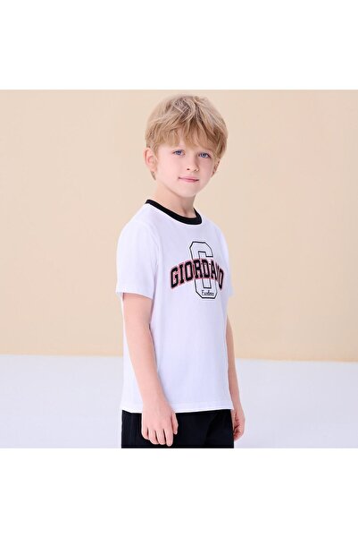 Giordano Kids' Regular Fit Excellence Graphic Tee