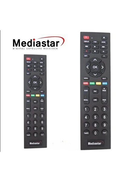 Mediastar جهاز تحكم عن بعد للريسيفر