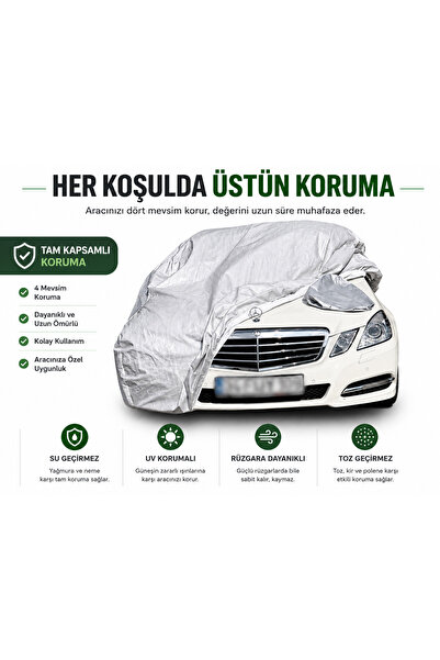 typhon Fiat Linea 300 Mevsim Su Geçirmez Araç Brandası| Biyeli Dikiş | Tokalı...