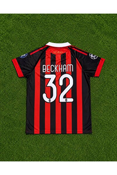 MONTENERO A.c Milan D'a.v.i.d B'e.c.k.h.a.m Nostalji Forması