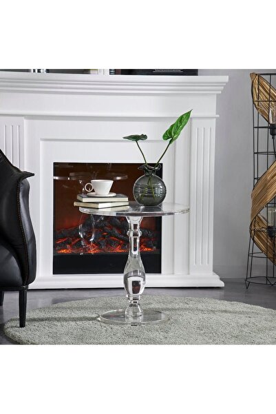 Roots Furniture طاولة جانبية من الأكريليك