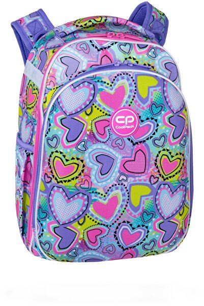 Cool Pack Rucsac CoolPack Turtle, 2 compartimente, Pastel Hearts