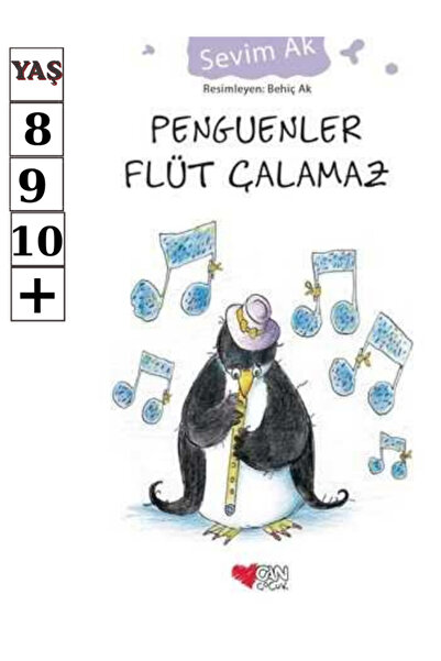 Can Çocuk Can Yayınları Penguenler Flüt Çalamaz 2.3.4.5.Sınıflar İçin Okuma H...