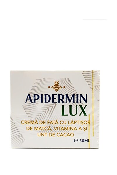 apidermin Crema de fata cu laptisor de matca Lux, 50ml