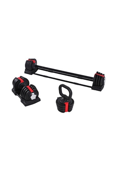 Eom Ganteră reglabilă, Kettlebell și Bară