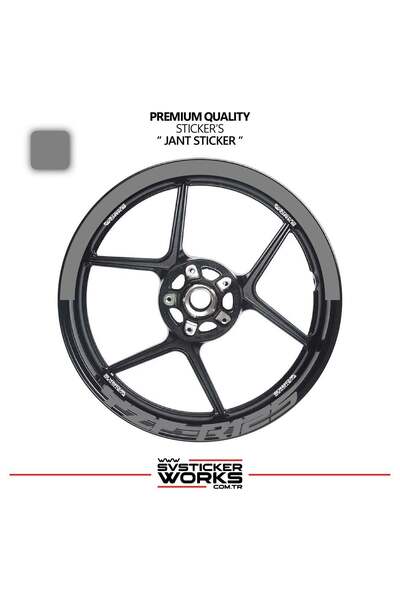 ARONA Yamaha Yzf-R125 Wheel Rim Strip – Half Rim Cover & Yzf-R125 Lettering S...