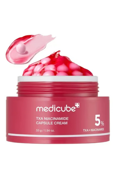 Medicube Txa Niacinamide Capsule Cream Dual Radiance Moisturizer