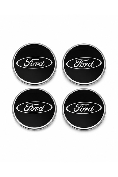 Camel Ford Jant Göbeği Kapağı 68 mm Dış Çap 49 mm Geçme 97BG-1000-AD 4'lü Set...