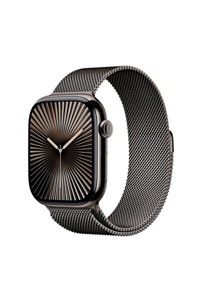 Apple Ρολόι Watch Series 10 GPS + Cellular 46mm, Κάσα Τιτανίου σε χρώμα Slate...