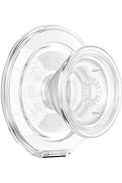 Popsockets Διαφανής Βάση Στήριξης Τηλεφώνου Magsafe με Αναδιπλούμενη Λαβή