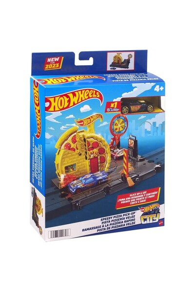 mattel Hot Wheels Πόλη: Γρήγορη Παραλαβή Πίτσας
