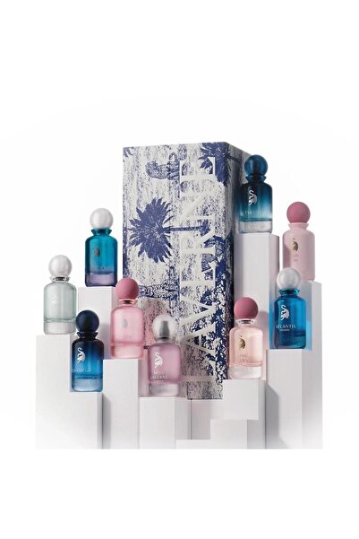 Laverne Riyadh The Great Garden 9 x 25 ML Unisex Mini Parfüm Hediye Seti | 9'...