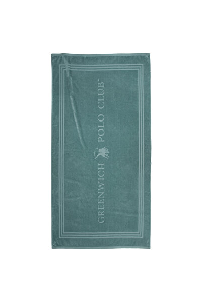 Greenwich Polo Club Πετσέτα Θαλάσσης 90x170 Σκούρο Μέντα