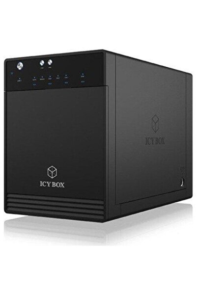 ICY BOX IB-3740-C31 Carcasă USB 3.1 Gen 2 pentru 4x HDD/SSD, Negru