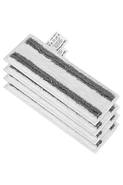 STARSTAR Microfiber cleaning cloths (grey stripes, 4-pack) for Kärcher Easyfi...