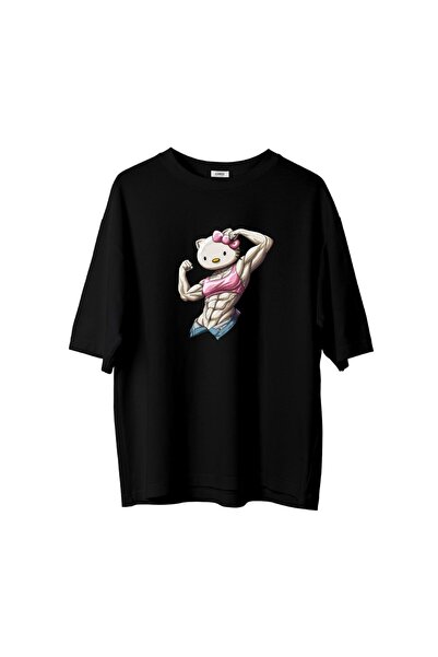 KITTY GYM - OVERSIZE TSHIRT