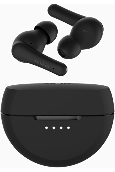 Belkin SoundForm Rhythm True Wireless Earbuds with Built-in Microphone, USB-C...
