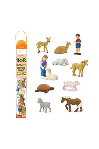 Safari Ltd Animale mici din Mini Zoo. Set de figurine într-un tub Safari Ltd.