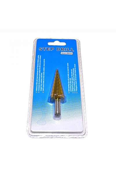 OEM Τρυπάνι κωνικό 4 – 20 mm με επικάλυψη τιτανίου.