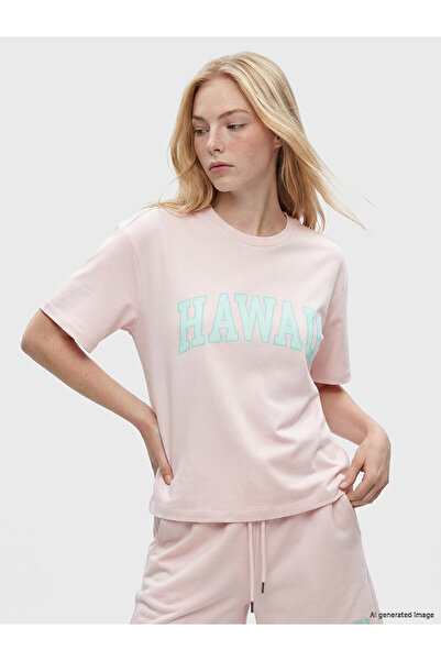 LC Waikiki Original Soft Touch Printed Women's T-Shirt