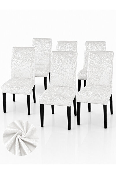 delfin HomeRoy Huse Catifea pentru Scaune – Set 6 Bucăți