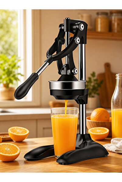 Bayt Aura Manual Citrus Fruit Press Juicer 304 Stainless Steel Heavy Duty Han...