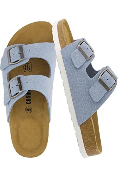 CUSHIONAIRE Women's Lane Cork footbed Sandal with +Comfort,BROWN NAPPA,9