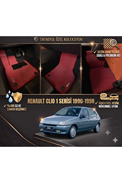 8D OTO PASPASI RENAULT RENO CLİO 1 SERİSİ 1990 - 1998 PREMİUM ARACA ÖZEL EVA ...