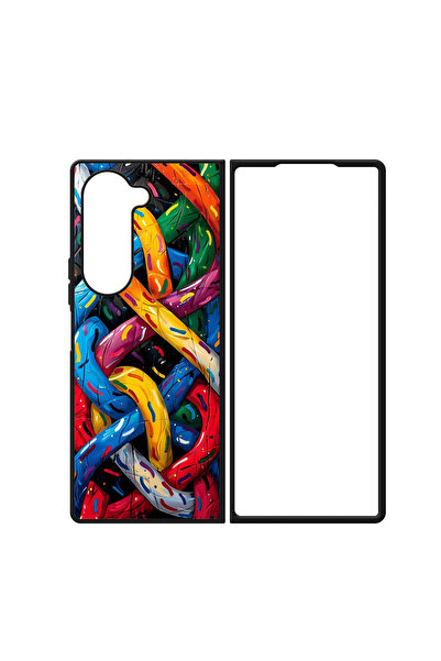 4TECH Πολύχρωμες Θήκες Τηλεφώνου Samsung Galaxy Z Fold 6 με Κλωστές