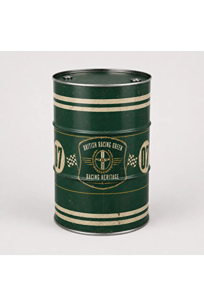 Generic Brand Masă tip butoi personalizată CISKO British Racing Green – Racin...