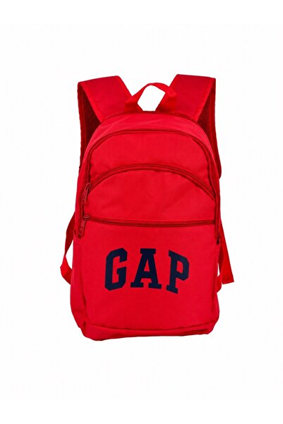 GAP Kids Gap Red Logo Printed Backpack Colorful