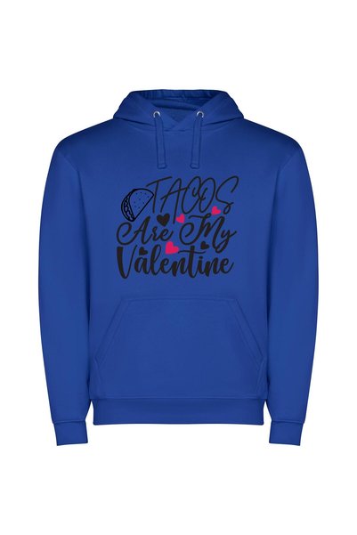 iLovePrints Taco Love Fiesta - Robbie's Valentine Φούτερ με κουκούλα σε χρώμα...