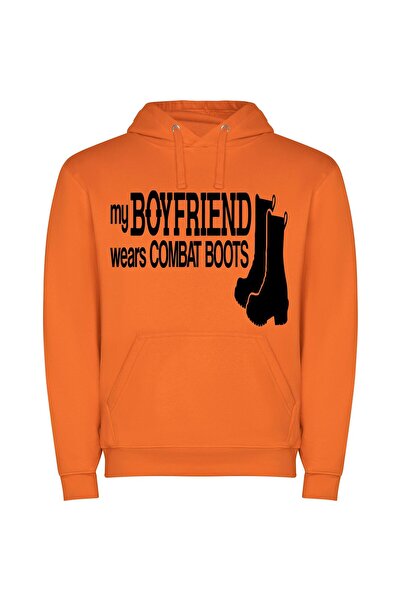 iLovePrints Fashionable Combat Friendship: Inspired Φούτερ με κουκούλα σε χρώ...