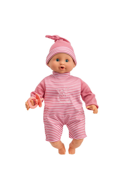 Micki Păpușă Alice mare de 30cm + Jucărie suzetă pentru copii Lillan & Friends