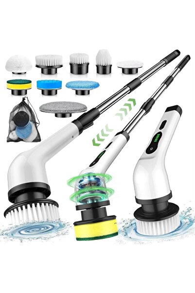 Generic Brand HH-8088 Multifunctional Electric Cleaning Brush 25W