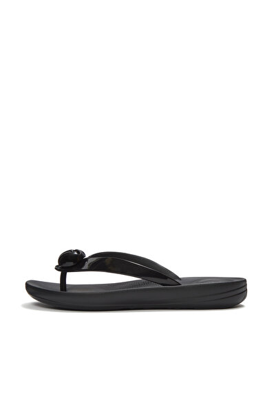 Fitflop Women's Iqushion Glossy-Button Flip-Flops
