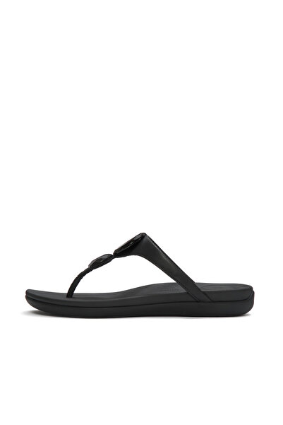 Fitflop Women's Solay Glossy-Disc Toe-Post Sandals
