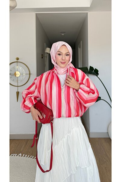 NİLNUR MODA سترة بومبر مماثلة للموديلات الرائجة من الموسم الجديد