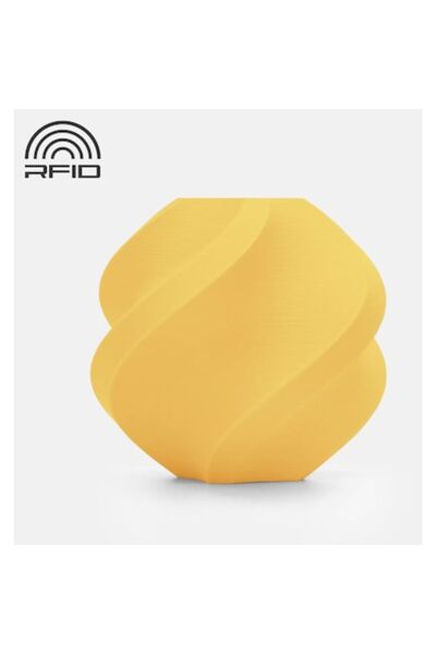 Bambu Lab Rolă de filament, Bambu Lab, PLA Mat, 1.75 mm, Galben Lămâie Mat, R...