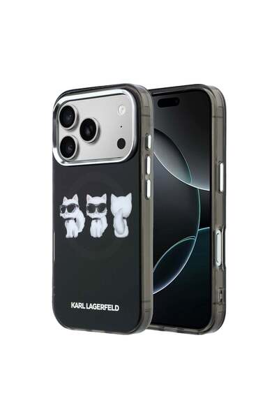 Karl Lagerfeld Husă de telefon MagSafe pentru Apple iPhone 17 Pro Max, IML Ch...