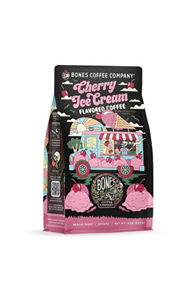 Bones Coffee Company آيس كريم الكرز