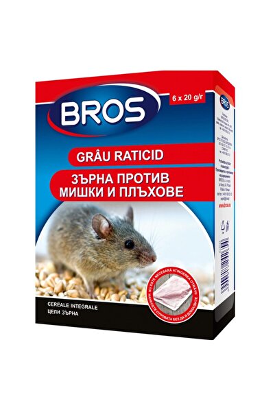 bros Grau Rodenticide 120 g 1732